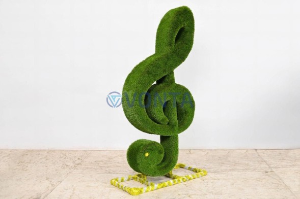 Топиари скрипичный ключ — газон Premium