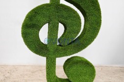 Топиари скрипичный ключ — газон Premium