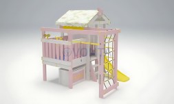 Игровой комплекс Савушка Baby 1 розовый