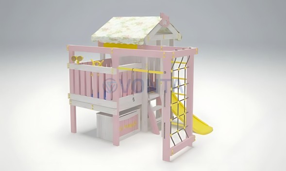 Игровой комплекс Савушка Baby 1 розовый