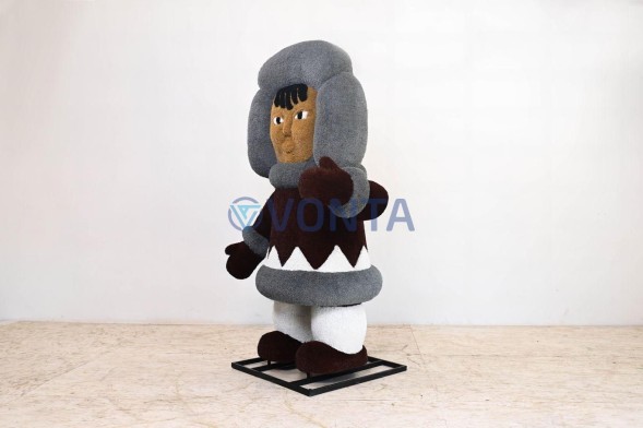 Топиари эвенк мальчик — газон Eco