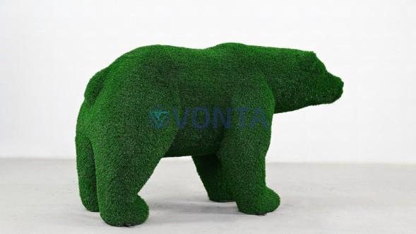 Топиари медведь Твинки – газон Есо