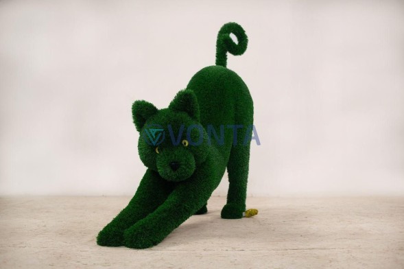 Топиари кошка Лана — газон Deluxe Green