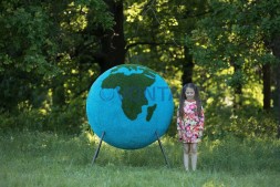 Топиари композиция глобус, 2 шт — газон Eco