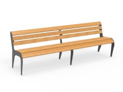 Скамья со спинкой «Лаунж»
