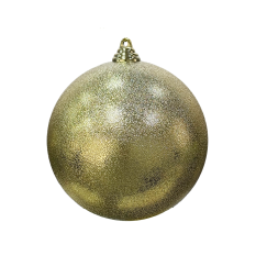 Шар фактурный, золотой, 12 см, 15 см, 20 см