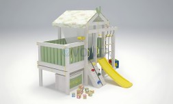 Игровой комплекс Савушка Baby 3 оливковый