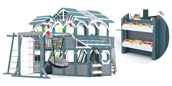 Детский игровой комплекс Савушка PlayHouse-5