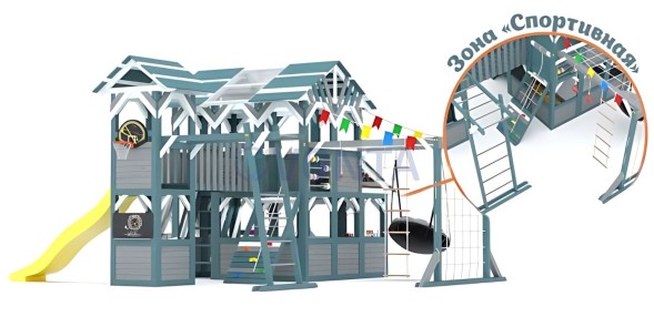 Детский игровой комплекс Савушка PlayHouse-5