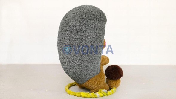 Топиари Ежик с грибом — газон Есо