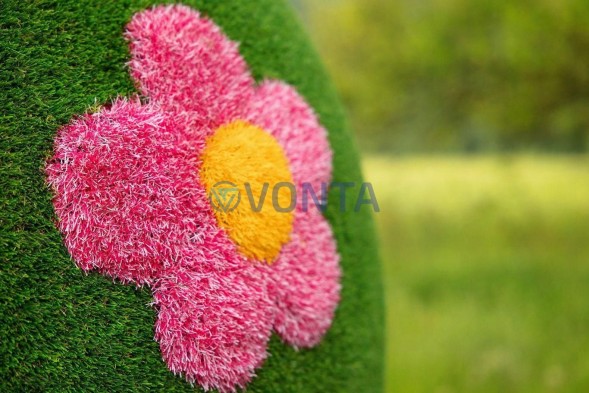 Топиари шар поляна, h=190 см — газон Eco