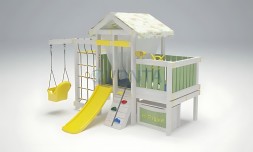 Игровой комплекс Савушка Baby 6 оливковый