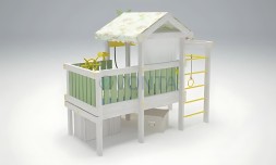 Игровой комплекс Савушка Baby 6 оливковый