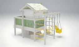 Игровой комплекс Савушка Baby 6 оливковый