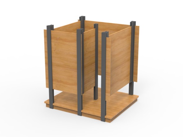 Пляжная раздевалка «Комфорт», 291.02.01