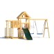 Детская площадка CustWood Junior J9 с деревянной крышей