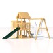 Детская площадка CustWood Junior J9 с деревянной крышей