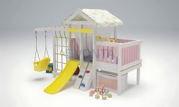 Игровой комплекс Савушка Baby 6 розовый