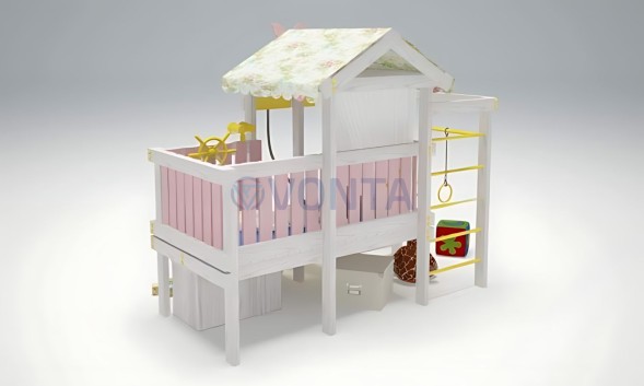 Игровой комплекс Савушка Baby 6 розовый