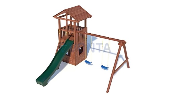 Детская площадка CustWood Family F13