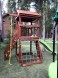 Деревянная детская площадка для дачи Igragrad Панда Фани Tower скалодром