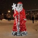 Светодиодная фигура из мишуры Дед Мороз 2 м.