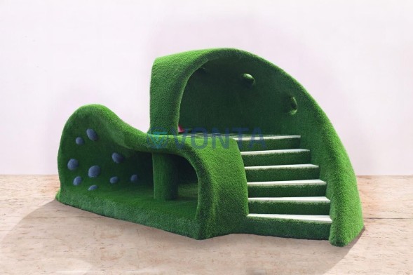 Топиари Ракушка горка — газон Deluxe+Eco