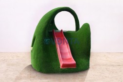 Топиари Ракушка горка — газон Deluxe+Eco