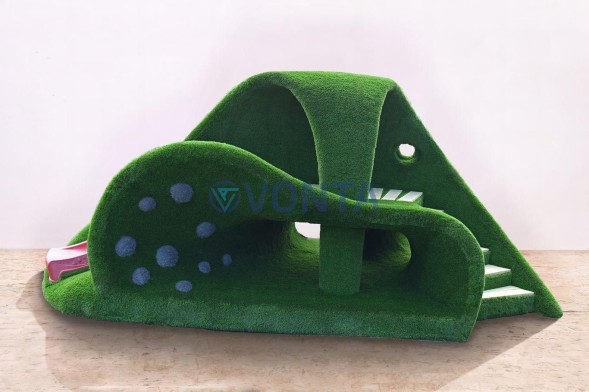 Топиари Ракушка горка — газон Deluxe+Eco