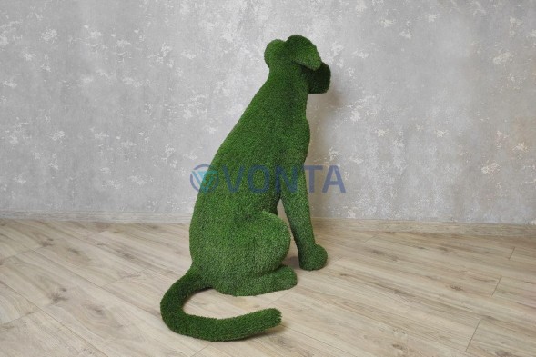 Топиари стаффордширский терьер, h=110 см — газон Eco