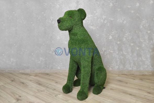 Топиари стаффордширский терьер, h=110 см — газон Eco