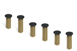 Спортивное оборудование “Грибочки”, СО-03.13.1