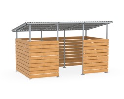 Контейнерная площадка для ТБО «Эко» 4 контейнера