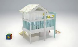 Игровой комплекс Савушка Baby 1 голубой