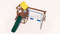 Детская площадка CustWood Junior Color JC6