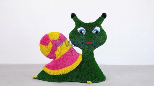 Топиари Улитка Мелания газон Есо