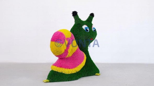 Топиари Улитка Мелания газон Есо