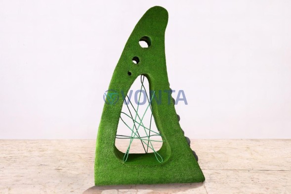 Топиари ракушка канатная лестница — газон Deluxe+Eco