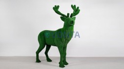 Топиари композиция семья олени Вудс — газон Есо+Deluxe Green