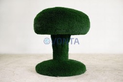 Топиари гриб лисичка h=75см — газон Deluxe Green