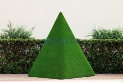 Топиари композиция геометрические фигуры, пирамиды, 2 шт — газон Eco