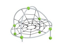 Канатная конструкция «Молекула», 365.01.05