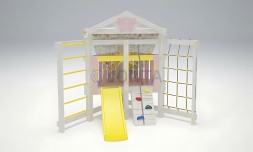 Игровой комплекс Савушка Baby 9 розовый