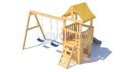Детская площадка CustWood Junior J7
