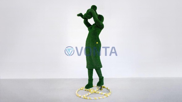 Топиари композиция мама с малышом — газон Есо