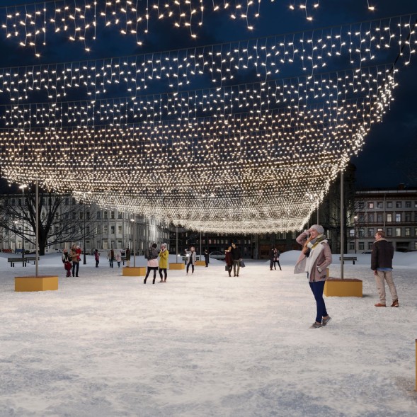 снежная вуаль