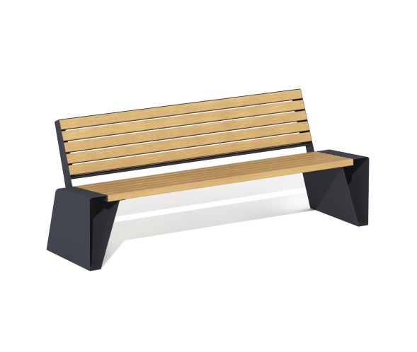 Скамейка “Владивосток” со спинкой, ПМ-49.1