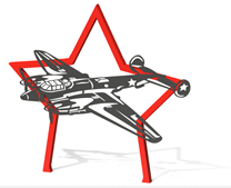 Арт-объект “Самолет”, МФ-73.3