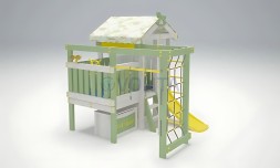 Игровой комплекс Савушка Baby 1 оливковый