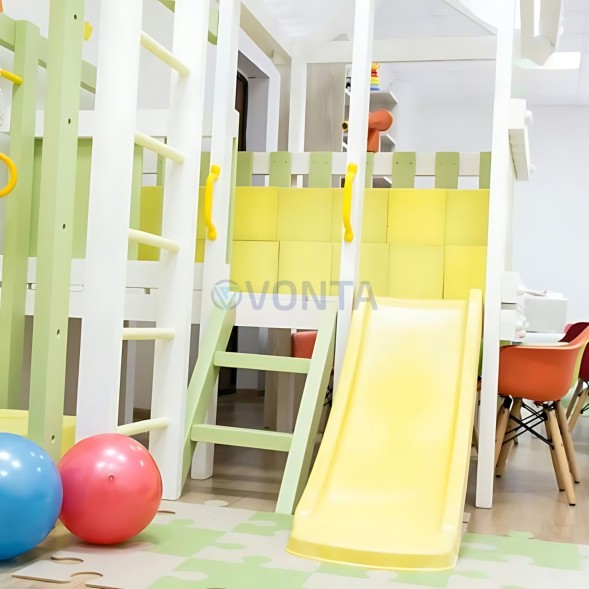 Игровой комплекс Савушка Baby 1 оливковый